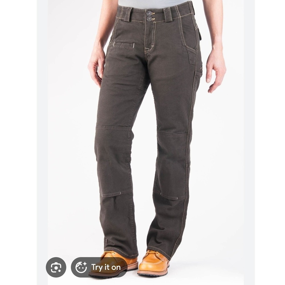 Dovetail day construct mid rise straight leg work pants size 10x30 outdoors